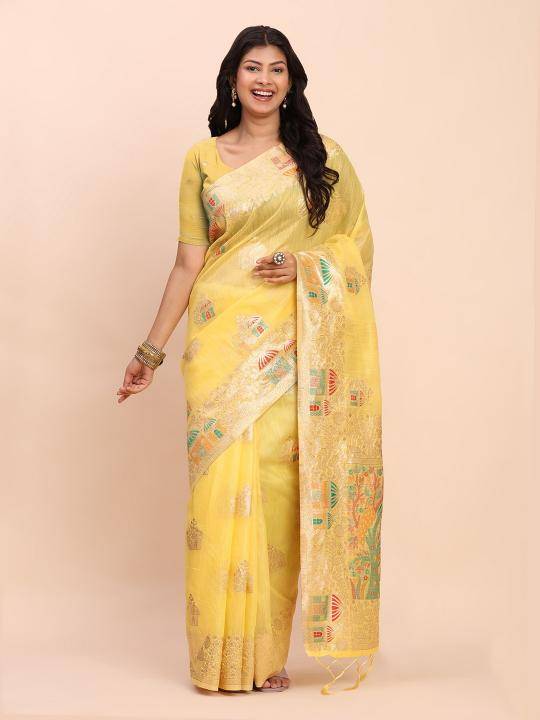 Astita LINEN STORI Indian sarees online shopping